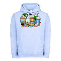 Pigment Grape Ice cruise life coffee cups Urban Hoodie - Zillion Design Studio