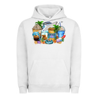 Pigment Lunar Rock cruise life coffee cups Urban Hoodie - Zillion Design Studio