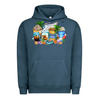 Cruise Life Coffee Cups Urban Hoodie | Teevron
