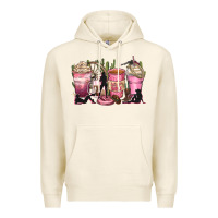 Tofu let's go girls coffee cups Premium Hoodie - Zillion Design Studio