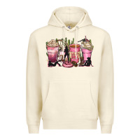 Sandshell let's go girls coffee cups Premium Hoodie - Zillion Design Studio