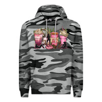 Slate Camo let's go girls coffee cups Premium Hoodie - Zillion Design Studio