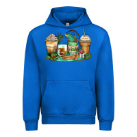 Cobalt fishing coffee cups Urban Hoodie - Zillion Design Studio