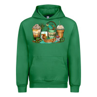Emerald fishing coffee cups Urban Hoodie - Zillion Design Studio