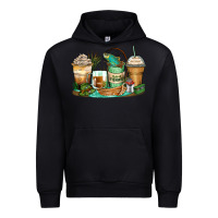 Foreset Green fishing coffee cups Urban Hoodie - Zillion Design Studio