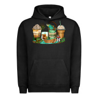 Pigment Black fishing coffee cups Urban Hoodie - Zillion Design Studio