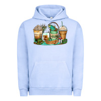 Pigment Grape Ice fishing coffee cups Urban Hoodie - Zillion Design Studio