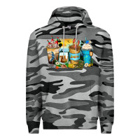 Slate Camo louisiana coffee cups Premium Hoodie - Zillion Design Studio