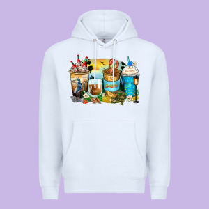 Louisiana Coffee Cups Premium Hoodie Designed By Zillion Design Studio