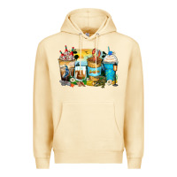Louisiana Coffee Cups Premium Hoodie | Teevron
