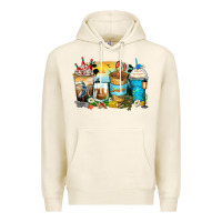 Tofu louisiana coffee cups Premium Hoodie - Zillion Design Studio