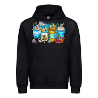 Black hanukkah coffee cups Urban Hoodie - Zillion Design Studio