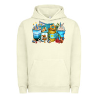 Pigment Pistachio hanukkah coffee cups Urban Hoodie - Zillion Design Studio