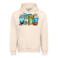 Sandshell hanukkah coffee cups Urban Hoodie - Zillion Design Studio