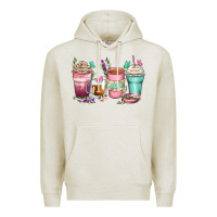 Oatmeal Heather mom coffee cups Premium Hoodie - Zillion Design Studio