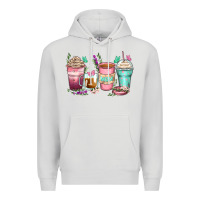 Dove Grey mom coffee cups Premium Hoodie - Zillion Design Studio