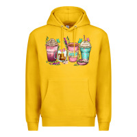 Lemon mom coffee cups Premium Hoodie - Zillion Design Studio
