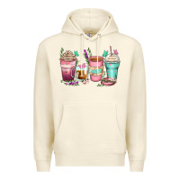 Sandshell mom coffee cups Premium Hoodie - Zillion Design Studio