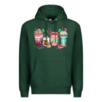 Sports Green mom coffee cups Premium Hoodie - Zillion Design Studio