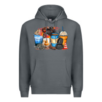 Rock monster truck coffee cups Premium Hoodie - Zillion Design Studio