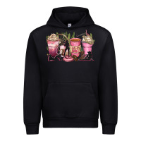 Let's Go Girls Coffee Cups Urban Hoodie | Teevron