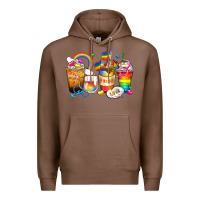 Chestnut pride coffee cups Premium Hoodie - Zillion Design Studio