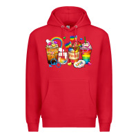 Red pride coffee cups Premium Hoodie - Zillion Design Studio