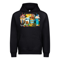 Black louisiana coffee cups Urban Hoodie - Zillion Design Studio