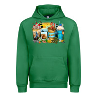 Emerald louisiana coffee cups Urban Hoodie - Zillion Design Studio