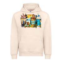 Sandshell louisiana coffee cups Urban Hoodie - Zillion Design Studio