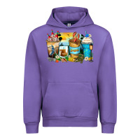 Tulip louisiana coffee cups Urban Hoodie - Zillion Design Studio