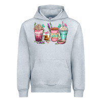 Heather Grey mom coffee cups Urban Hoodie - Zillion Design Studio