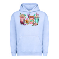 Mom Coffee Cups Urban Hoodie | Teevron