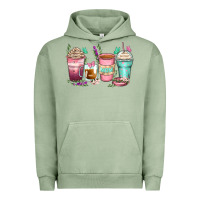 Pigment Oil Green mom coffee cups Urban Hoodie - Zillion Design Studio