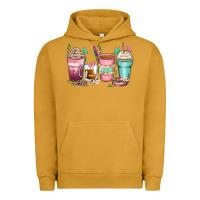 Pigment Peanut Butter mom coffee cups Urban Hoodie - Zillion Design Studio