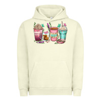 Pigment Pistachio mom coffee cups Urban Hoodie - Zillion Design Studio