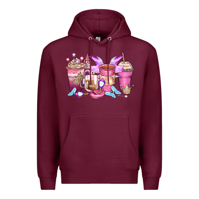 Princess Coffee Cups Premium Hoodie by Zillion Design Studio | Teevron