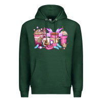 Sports Green princess coffee cups Premium Hoodie - Zillion Design Studio