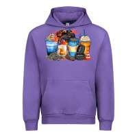 Tulip monster truck coffee cups Urban Hoodie - Zillion Design Studio