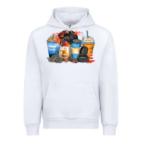 White monster truck coffee cups Urban Hoodie - Zillion Design Studio