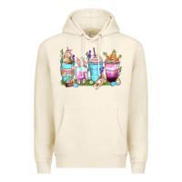 Tofu rabbit coffee cups Premium Hoodie - Zillion Design Studio