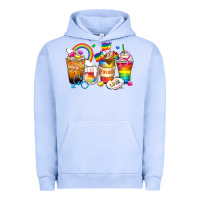 Pigment Grape Ice pride coffee cups Urban Hoodie - Zillion Design Studio