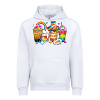 White pride coffee cups Urban Hoodie - Zillion Design Studio