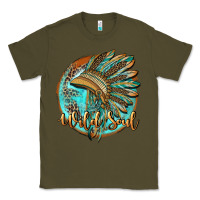 Army Green wild soul Classic Tee - BarkalooDesign
