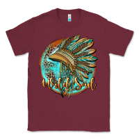 Burgundy wild soul Classic Tee - BarkalooDesign
