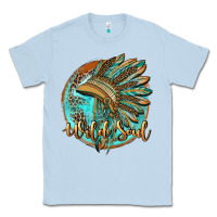 Dusty Blue wild soul Classic Tee - BarkalooDesign