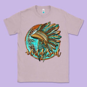 Wild Soul Classic Tee Designed By Barkaloodesign