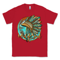 Red wild soul Classic Tee - BarkalooDesign