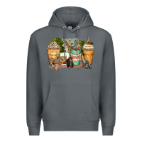Rock safari animals coffee cups Premium Hoodie - Zillion Design Studio