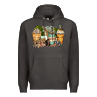 Smoke safari animals coffee cups Premium Hoodie - Zillion Design Studio